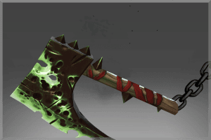 Genuine Plague Hatchet of the Nurgle Champion