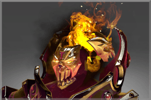 Inscribed Golden Mantle of Grim Facade