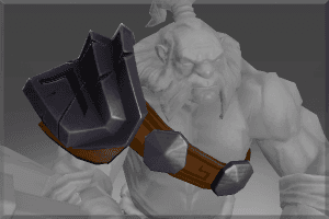 Inscribed Saberhorn's Pauldron