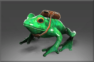 Inscribed Skip the Delivery Frog