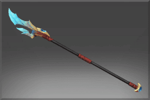 Inscribed Spear of Teardrop Ice