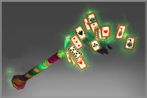 Inscribed Staff of the Rambling Fatebender